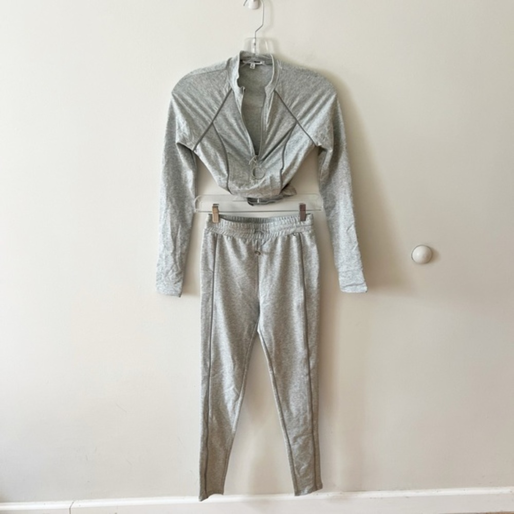 Fashion nova grey sweat set